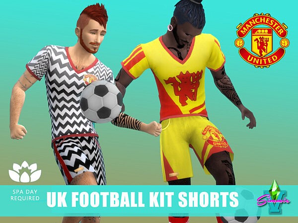 SimmieV UK Footie Kit Shorts