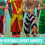 SimmieV UK Sport Shorts sims 4 cc