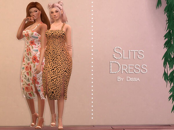 Slits Dress by Dissia from TSR