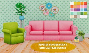 Sofa and Chair sims 4 cc