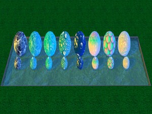 Spherical Emitter Spring Collection Part 1 sims 4 cc
