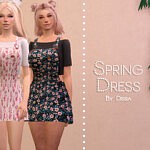 Spring Dress sims 4 cc