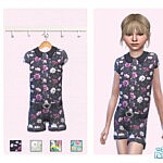 Spring Playsuit sims 4 cc