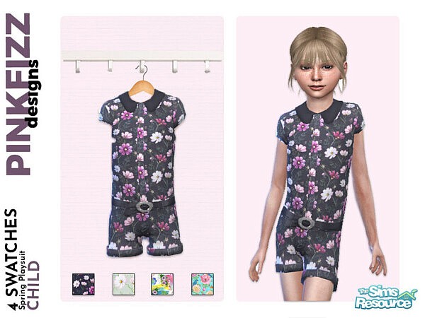 Spring Playsuit by Pinkfizzzzz from TSR