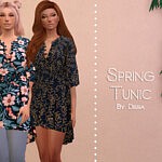 Spring Tunic sims 4 cc