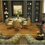 Sunlight Diningroom sims 4 cc