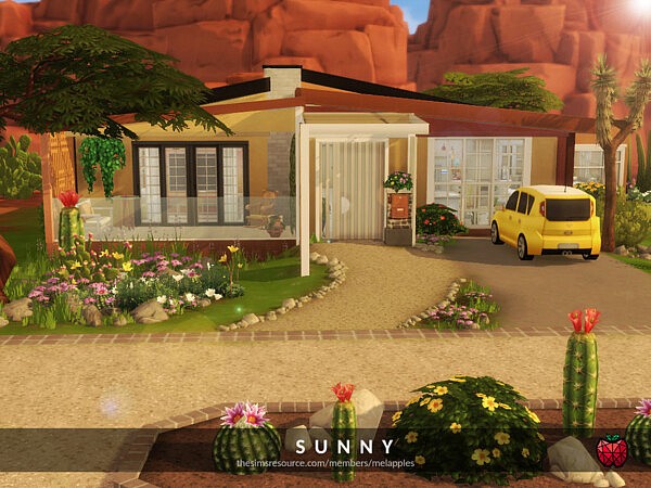 Sunny House sims 4 cc