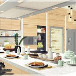 TAWIP KITCHEN Sims 4 cc