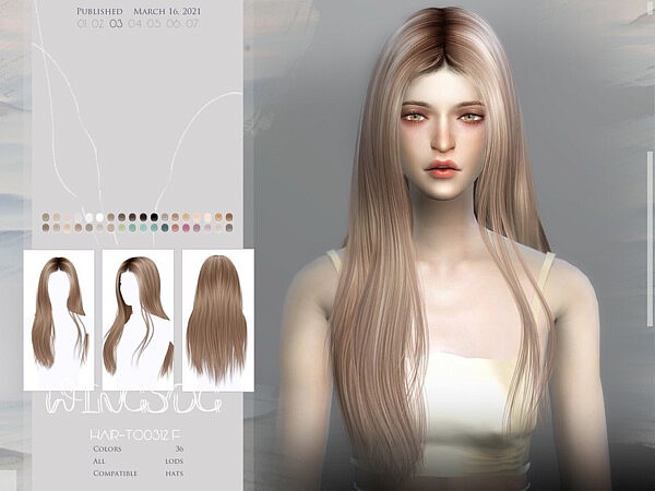 TO0312 Hair by wingssims from TSR