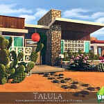Talula House sims 4 cc