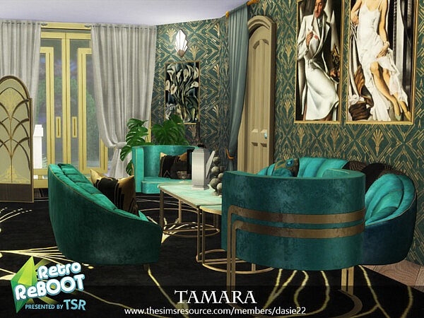 Tamara room sims 4 cc
