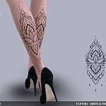 Tattoo Abstraction n2 sims 4 cc