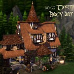 Tavern Beary beer mug sims 4 cc