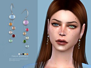 Thalia earrings sims 4 cc