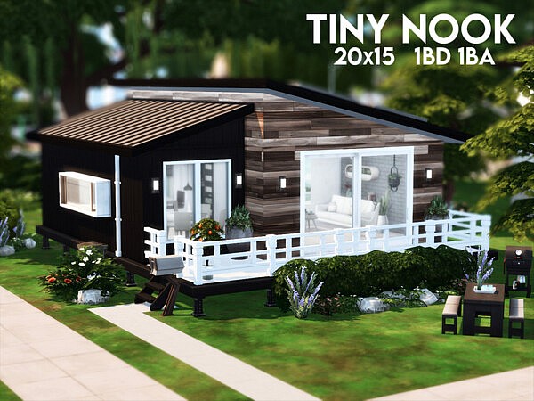 Tiny Nook House by xogerardine from TSR