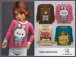 Toddler Sweater sims 4 cc