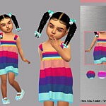 Toddler dress Julia Sims 4 CC