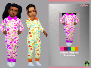 Toddler jumpsuit Baby cool sims 4 cc
