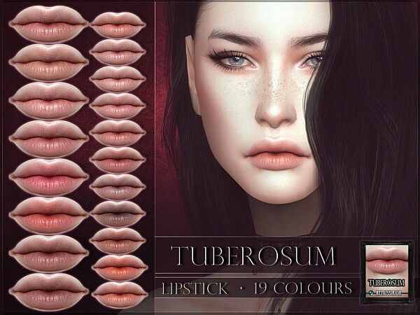 Tuberosum Lipstick sims 4 cc