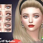 Twiggy 3D Eyelashes sims 4 cc