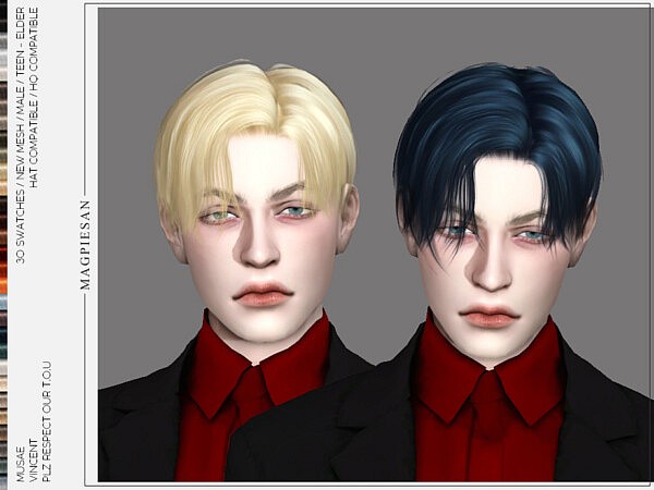 Vincent Hair by magpiesan from TSR