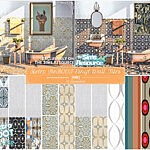 Vinyl Wall Tiles sims 4 cc