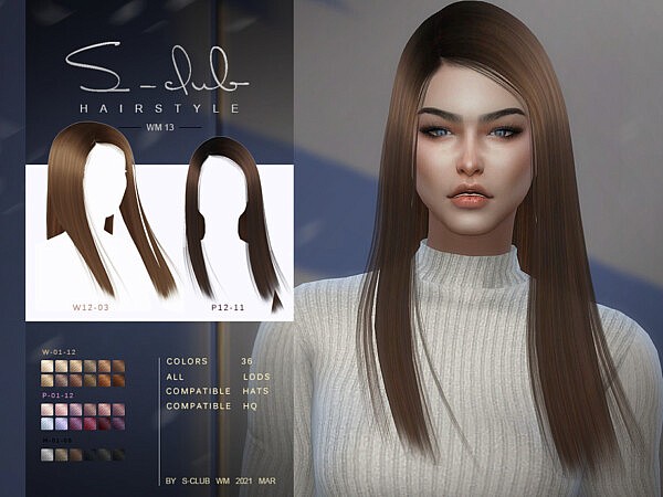 WM Hair 202113 by S Club from TSR