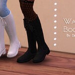Warm Boots sims 4 cc