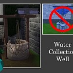 Water Collection Well sims 4 cc