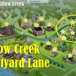 Willow Creek Courtyard Lane sims 4 cc