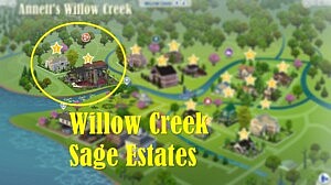 Willow Creek Sage Estates sims 4 cc