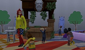 Wishing Well Wish for Toddlers sims 4 cc