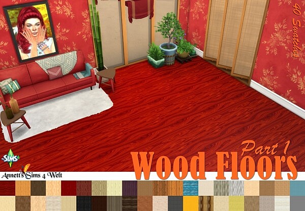 Wood Floors Part 1 from Annett`s Sims 4 Welt