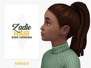 Zadie Hair sims 4 cc