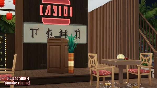 Beach Restaurant from Sims 3 by Mulena