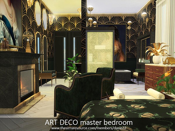 Art Dedco master bedroom by dasie2 from TSR