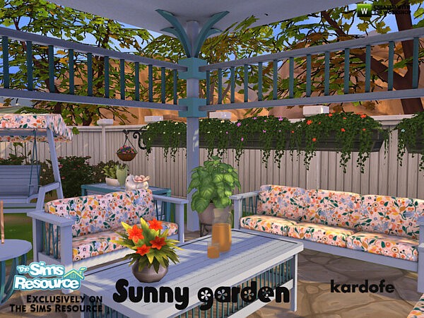 Sunny garden by kardofe from TSR
