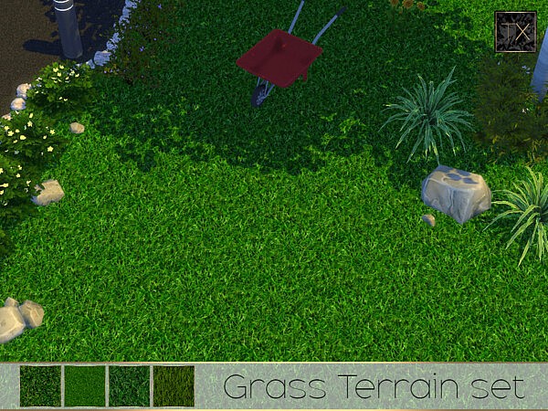 TX Grass Terrain Set by theeaax from TSR