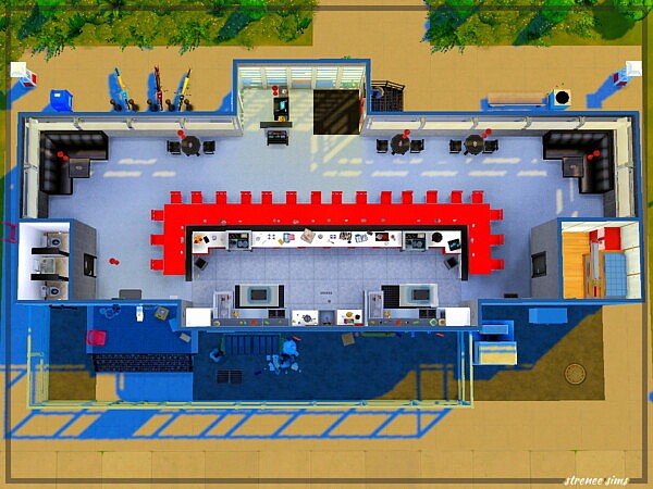 The Mainline Restaurant from Strenee sims