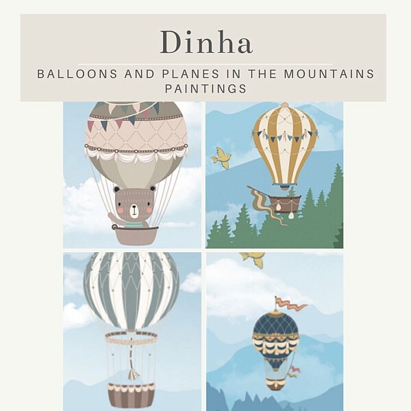 Balloons & Planes in the Mountains from Dinha Gamer