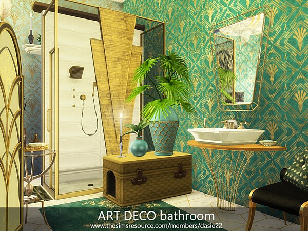ART DECO bathroom by dasie2 from TSR