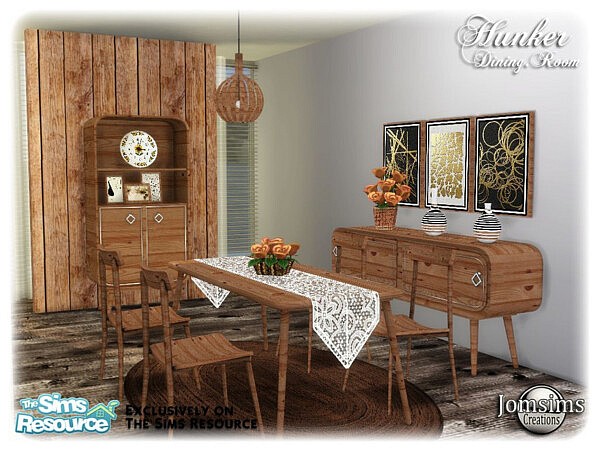 Hunker dining room by jomsims from TSR
