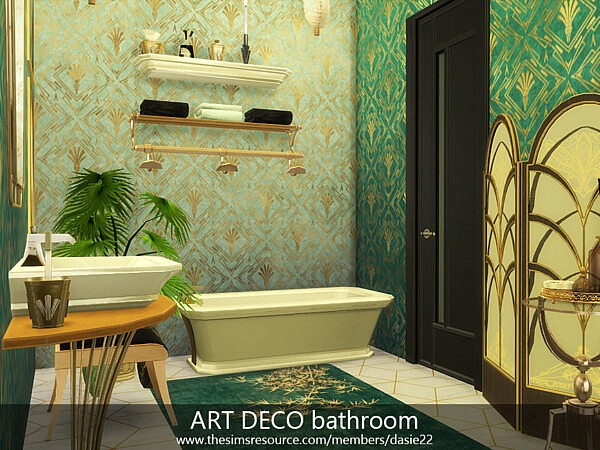 ART DECO bathroom by dasie2 from TSR
