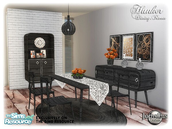 Hunker dining room by jomsims from TSR
