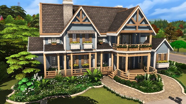 Familiar Country House by plumbobkingdom from Mod The Sims