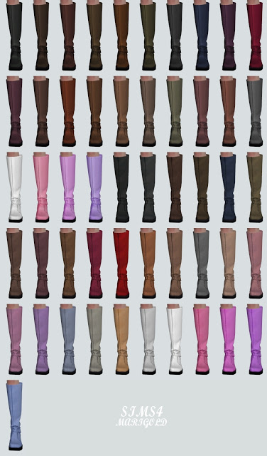 F 2 Boots from SIMS4 Marigold