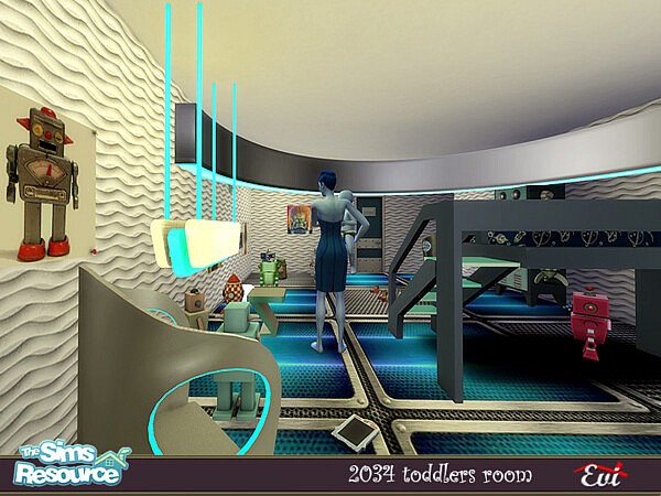 2034 Kids room by evi from TSR