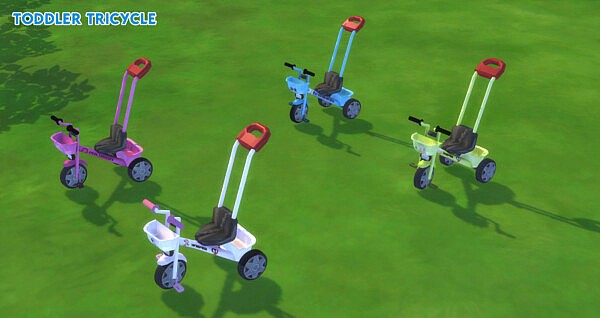 Bicycle For Kids and Toddler by Waronk from Mod The Sims