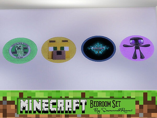 Minecraft Bedroom Set by  SavannahRaine from Mod The Sims