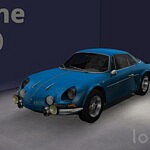 1970 Alpine A110 sims 4 cc